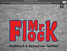 Tablet Screenshot of mrflock.de